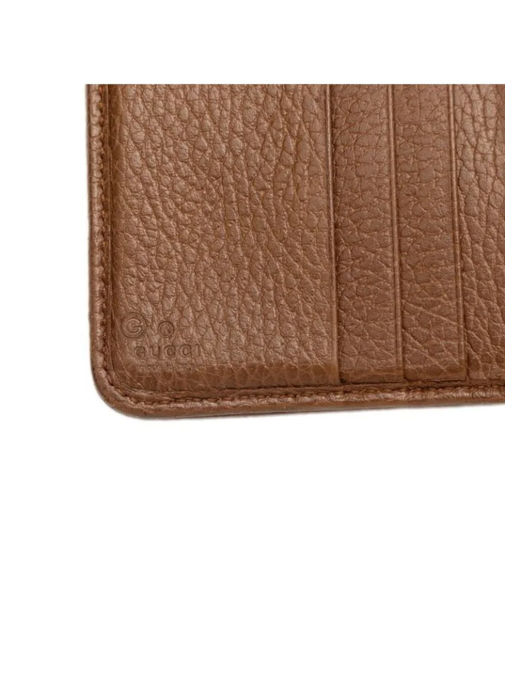 Gucci GG Canvas Bifold Wallet Beige Brown - Picture 9 of 10